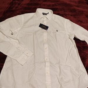 Polo by Ralph Lauren Men's White Dress Shirt